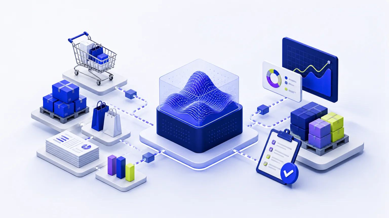 Тематическая иллюстрация кейса «AI-прогноз остатков»
