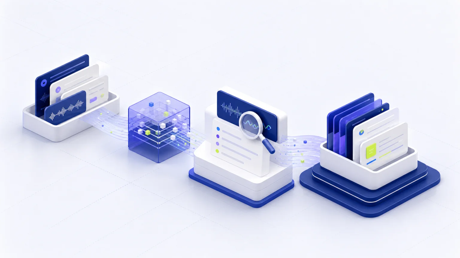 Тематическая иллюстрация кейса «AI-контроль качества звонков»