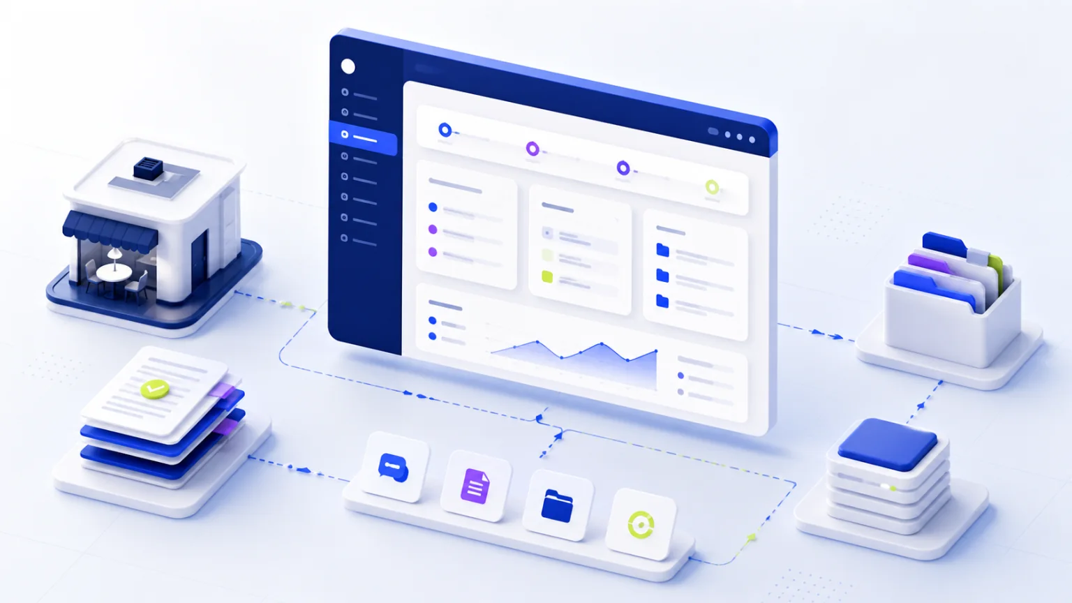 Тематическая иллюстрация кейса «Mini App личного кабинета для ресторанной группы»