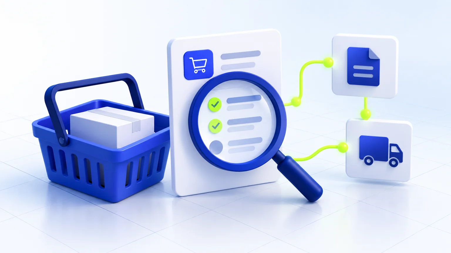 Online store technical audit — thematic project illustration