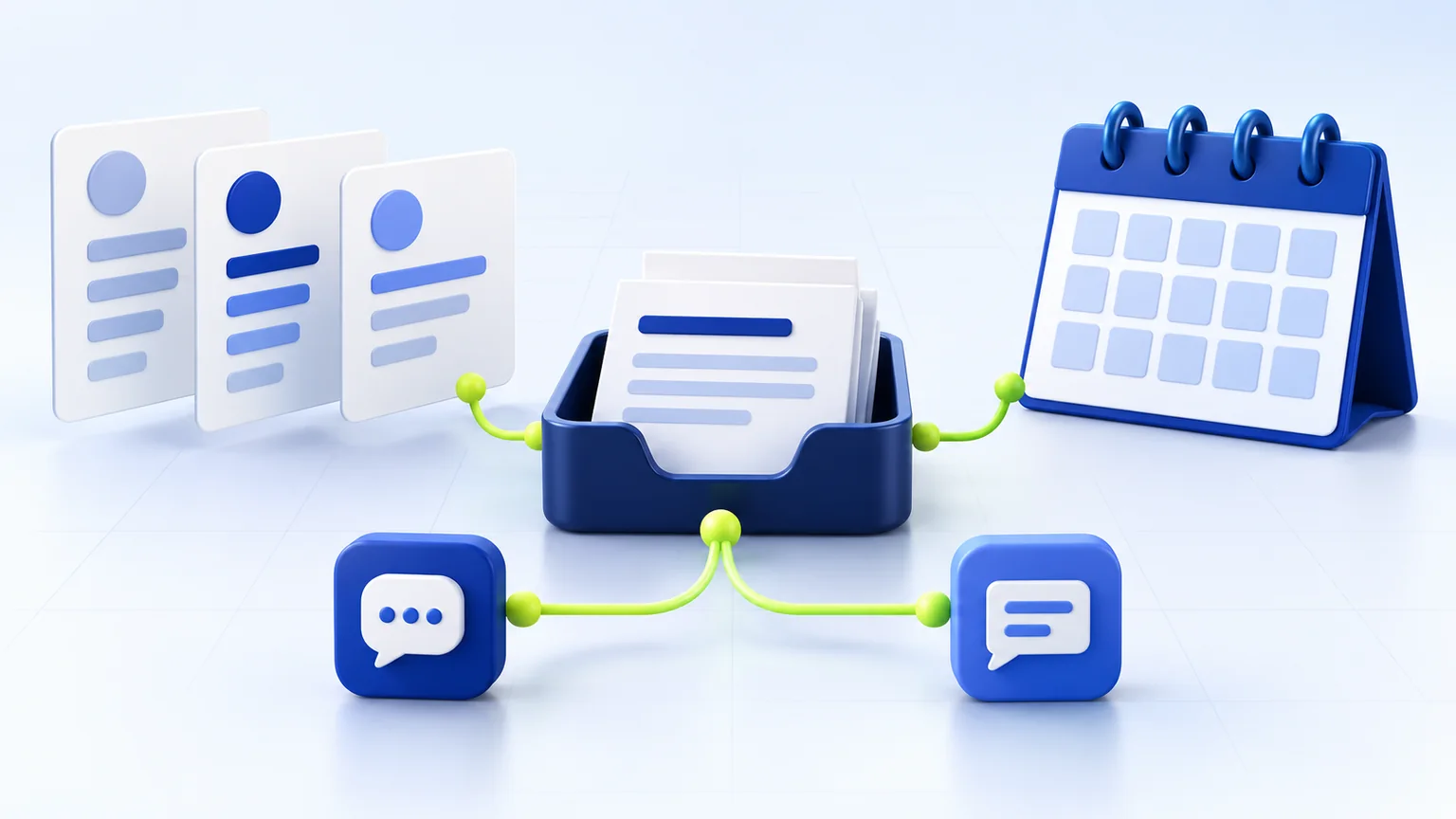 MAX bot for candidates and staff — thematic project illustration